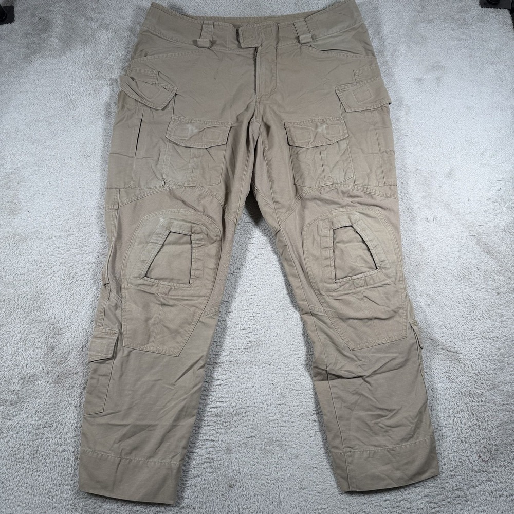 Crye Precision G3 Combat Pants Mens 36x30 Khaki Cargo Combat Military Tactical